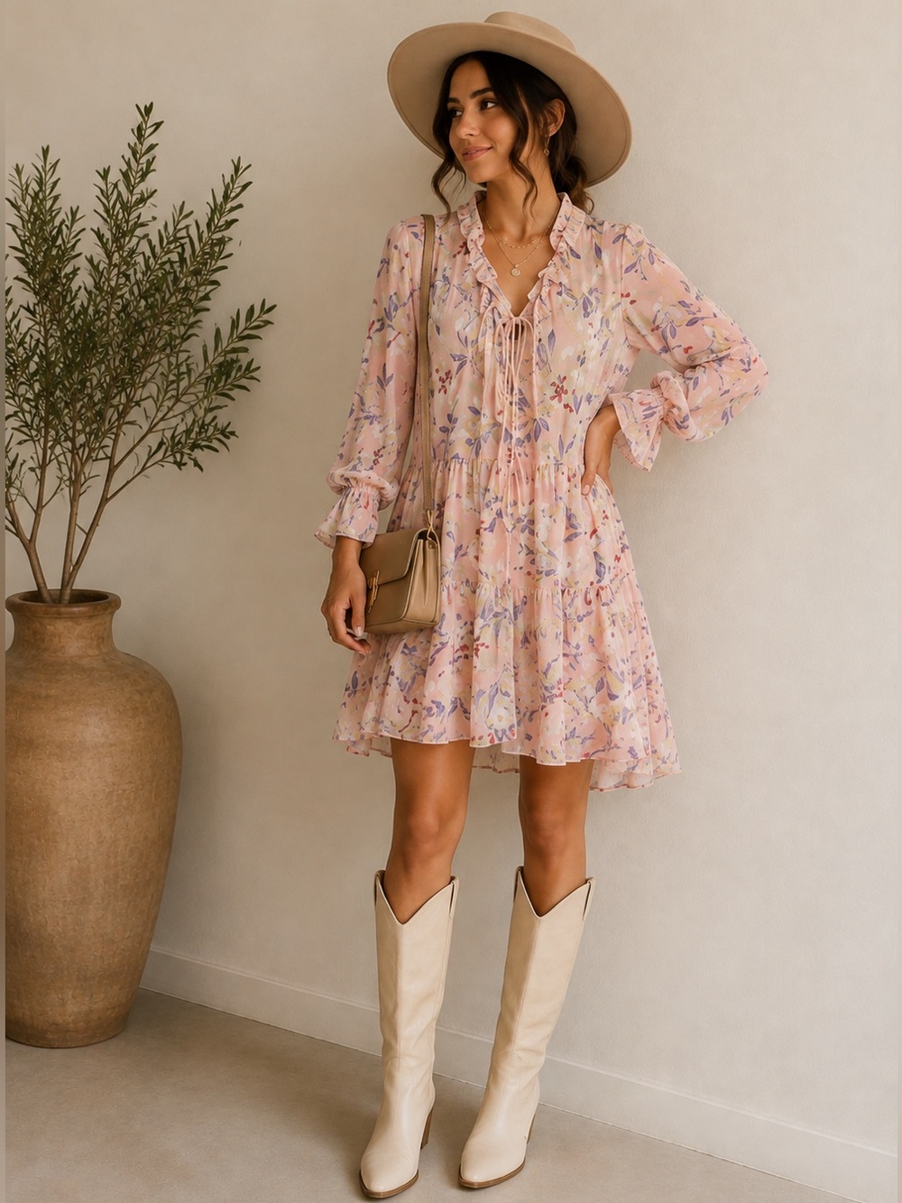 SEE BY CHLOE silk feminine ruffled dress